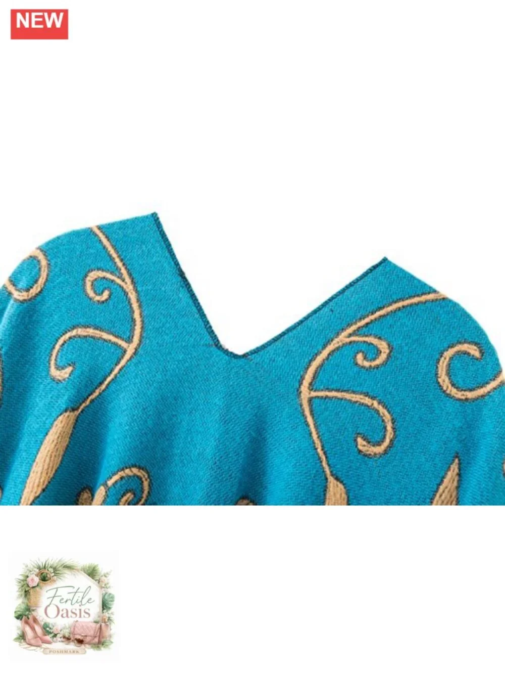 Bohemian Fringe Tassel Poncho Shawl Cape Wrap for Women